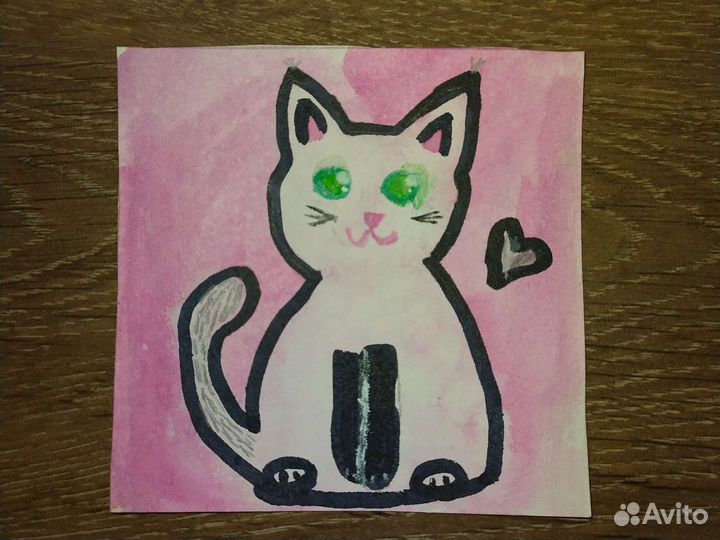 Рисунки детские акварельные