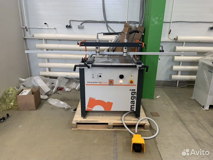 Сверлильно-присадочный станок Maggi boring system