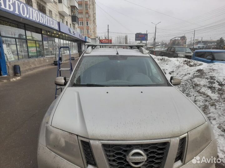 Багажник на крышу поперечины Nissan Terrano (2014