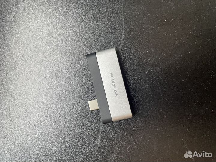 Переходник Type-C to 3*USB borofone DH1
