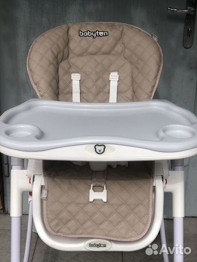 Стул для кормления Babyton Кофейный