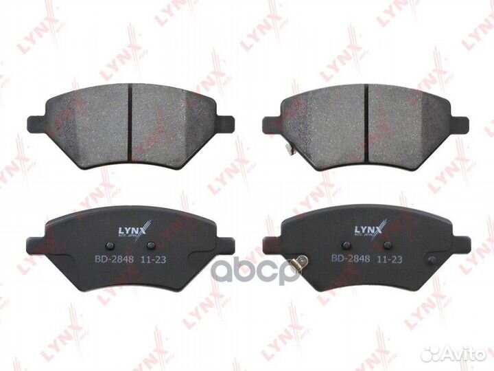 Колодки тормозные дисковые BD-2848 BD-2848