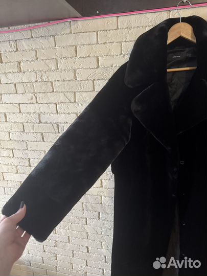 Шуба из эко меха