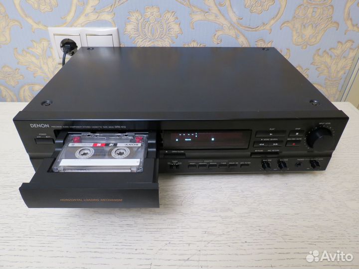 Кассетная дека Denon DRS-610. Отличное состояние