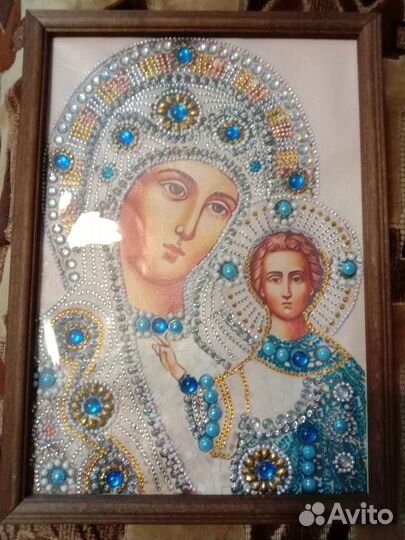 Икона алмазная мазайка