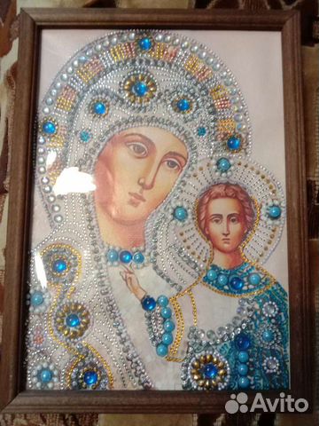 Икона алмазная мазайка