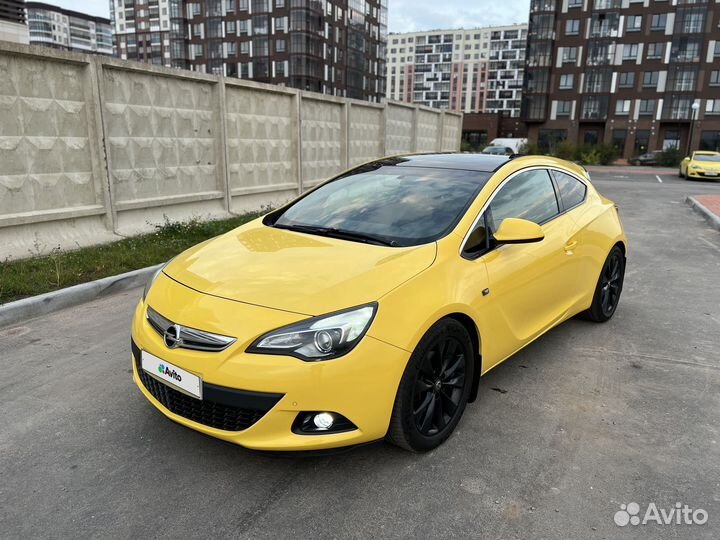 Opel Astra GTC 1.4 AT, 2012, 153 310 км