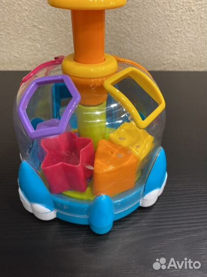 Игрушка бегемот сортер-юла