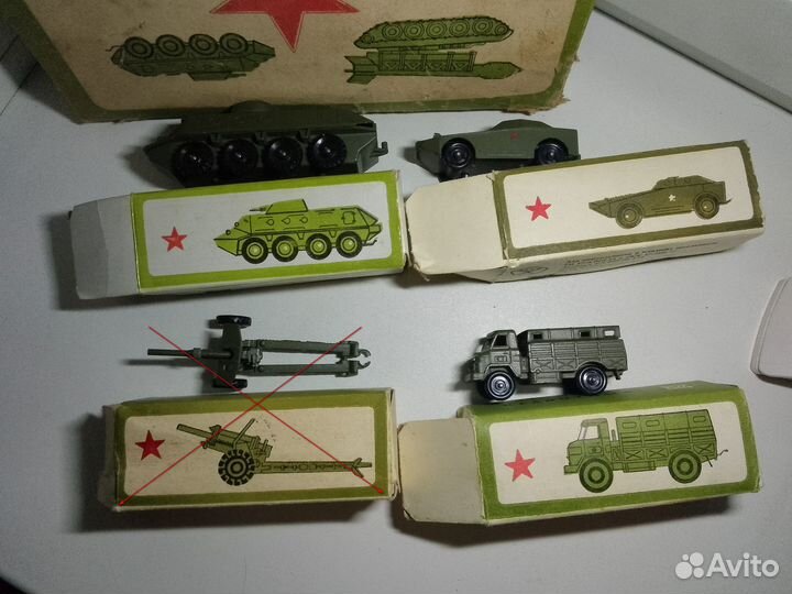 Набор военной техники #3 тпз СССР 1985 г