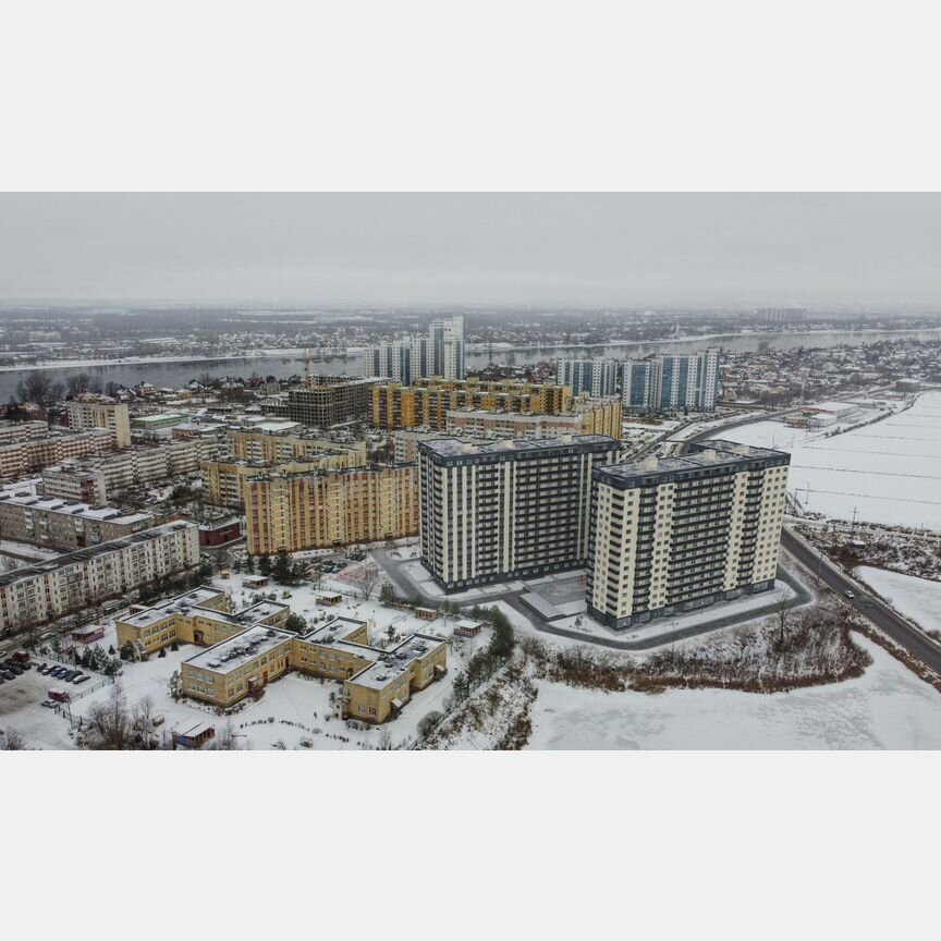 2-к. квартира, 51,6 м², 10/16 эт.