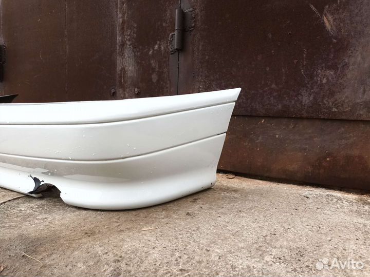 Бампер задний ваз 2114 белое облако