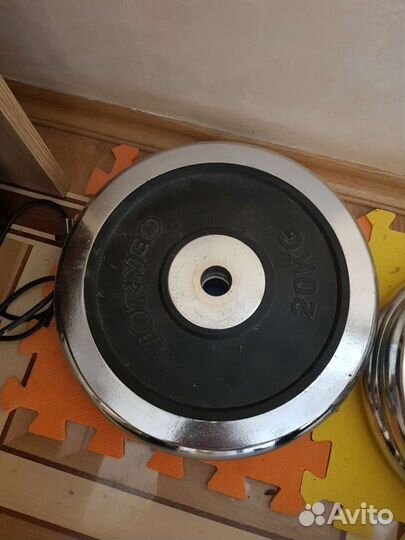 Блины для штанги torneo 20 кг