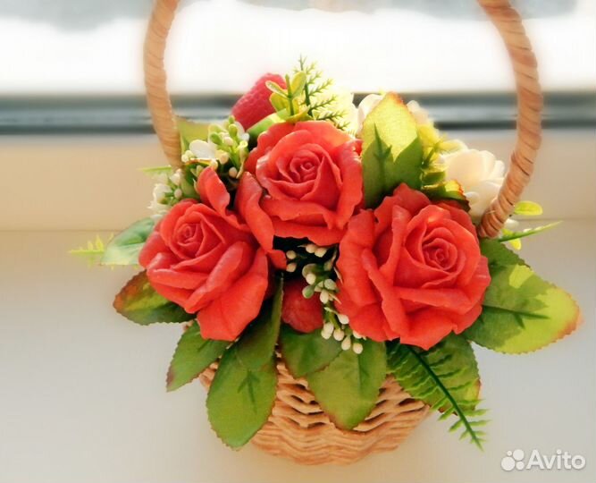 Мыло ручной работы. Букет