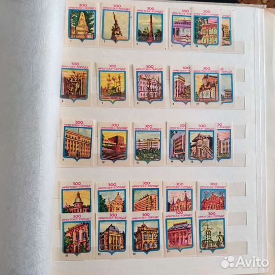 Коллеционная спичечная этикетка