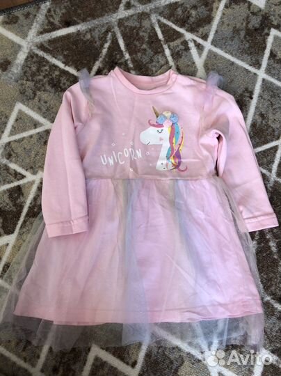 Платье для девочки 86