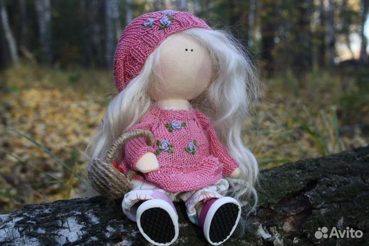 Текстильная интерьерная кукла
