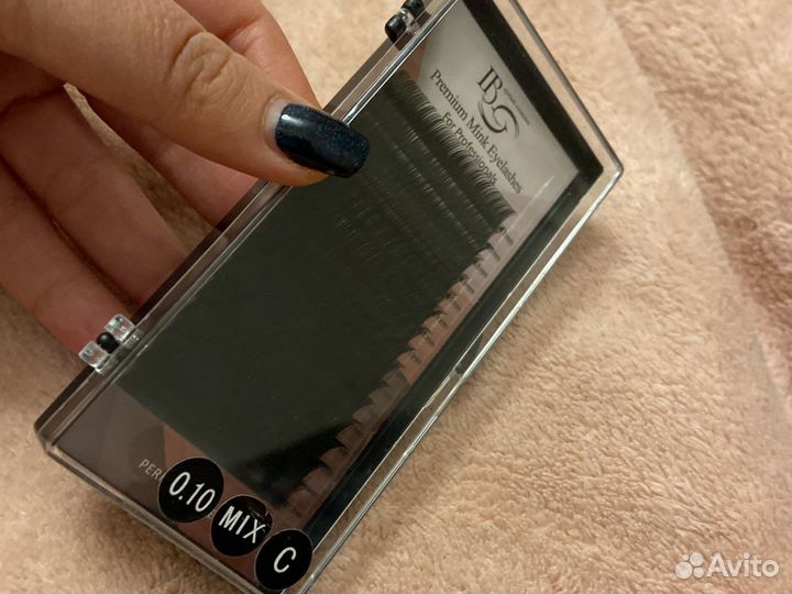 Ресницы для наращивания ibeauty 0,10 mix изгиб С