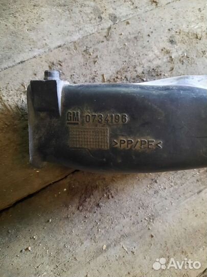 Воздухозаборник Opel vectra B 1997г