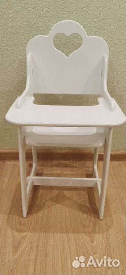 Стульчик sweethome для кормления куклы reborn