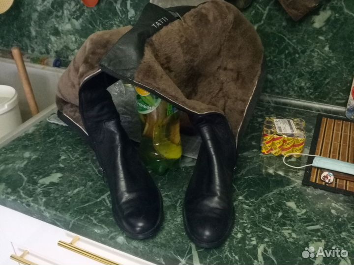 Сапоги зимние женские 39 новые