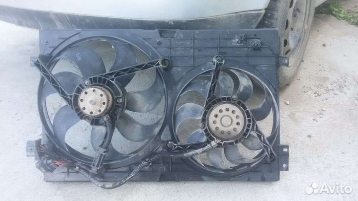 Вентилятор охлаждения радиатора golf