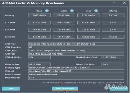 Материнская плата LGA2011v3 Atermiter X99-AR9