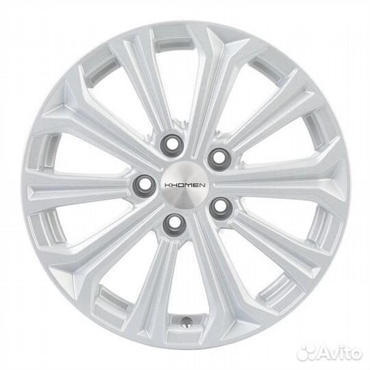 Khomen 1610 : 6,5x16 5*112 Et:50 Dia:57,1 F-Silver