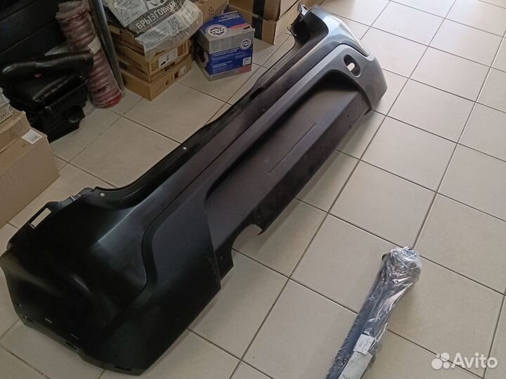 Бампер задний renault sandero stepway 10-14 sat