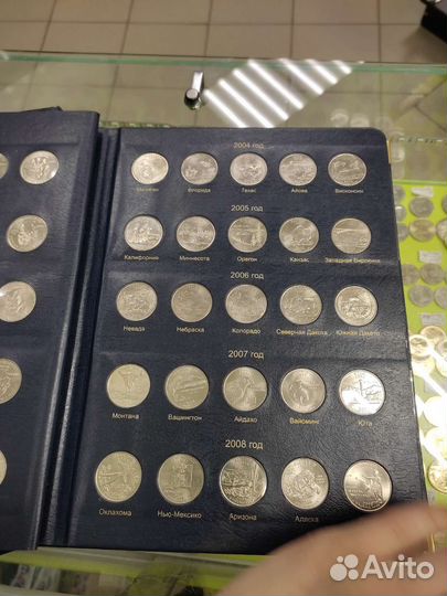 Монеты США Парки,Штаты, Президенты набором