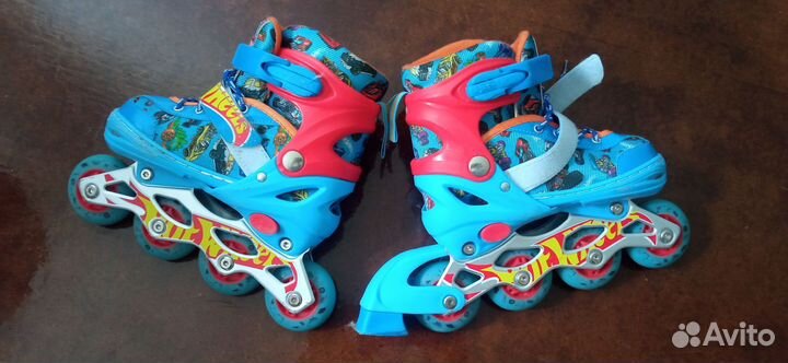 Роликовые коньки детские раздвижные 30-33