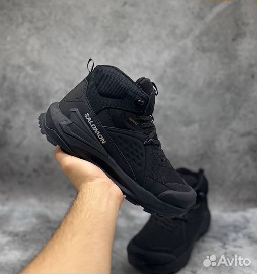 Кроссовки зимние salomon на меху