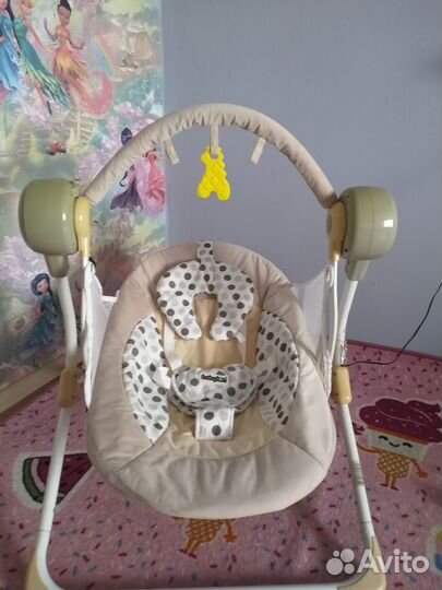 Электронные качели для новорожденных