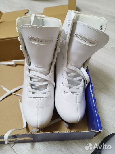 Коньки фигурные раздвижные 31-34 р-р