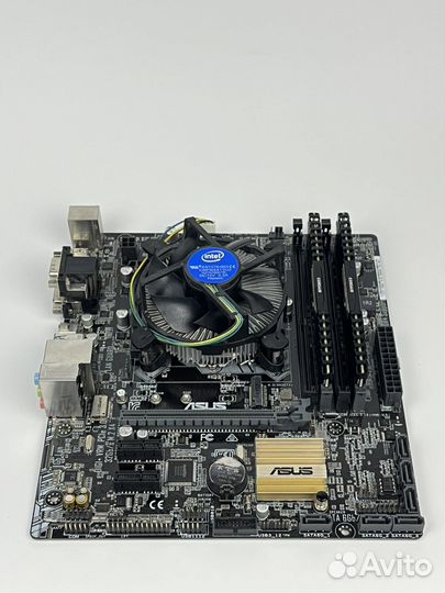 Комплект asus B150m + i5 6400 + 16gb 2133MHz
