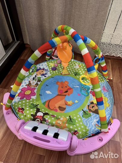 Детский развивающий игровой коврик