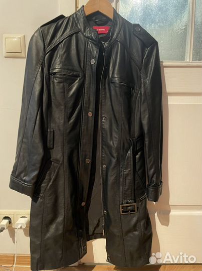 Кожаное пальто LC waikiki