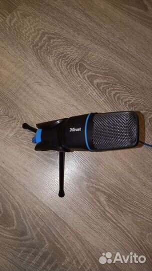 Стрим микрофон Trust mico USB 23790