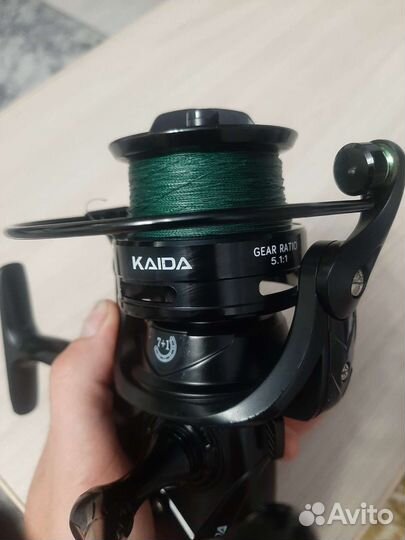 Катушка рыболовная Kaida Archer5000 с байтранером