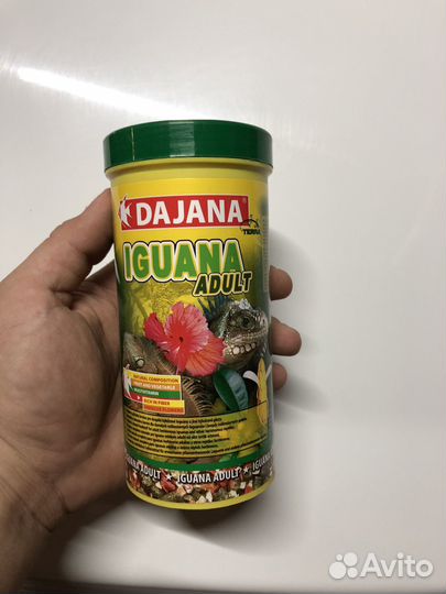 Корм для игуан Dajana Iguana Abult
