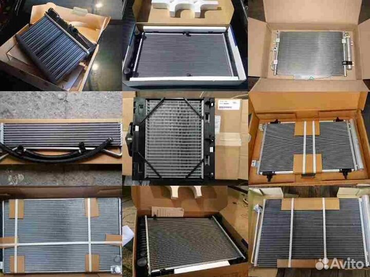 Радиатор ford C-MAX 03-10, ford focus II 05-11, ma