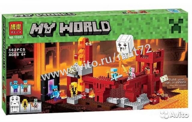 Лего майнкрафт 10393