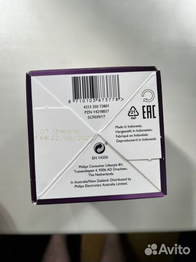 Бутылочка Philips Avent Natural 60мл, 0+