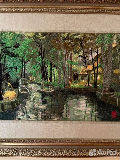 Картина Шелк(Гонконг)