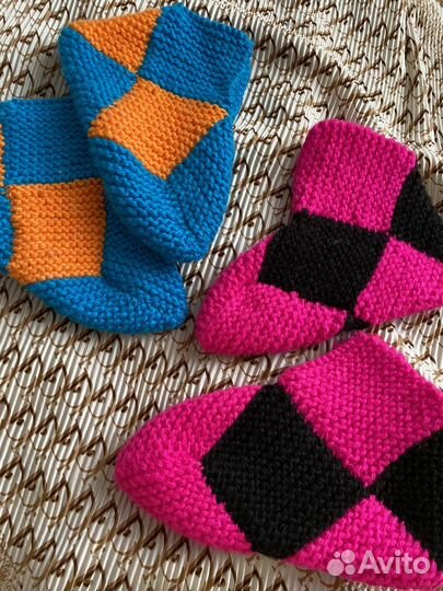 Вязанные следки