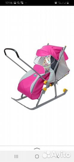 Санки-коляска ника-4