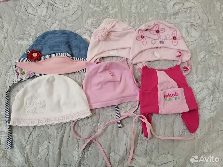 Вещи пакетом на девочку до 74 см