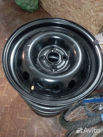 Диски штампованные 6хR15 4x100 ET45 DIA54.1