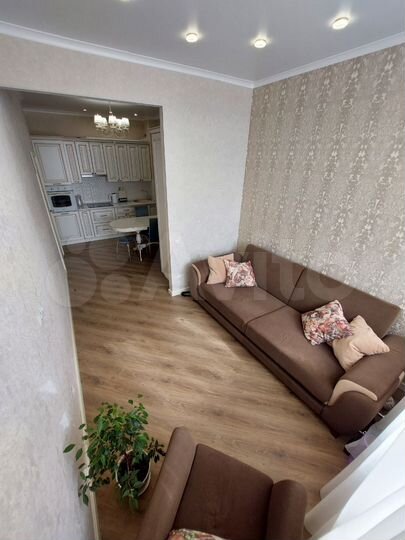 2-к. квартира, 53,5 м², 2/4 эт.