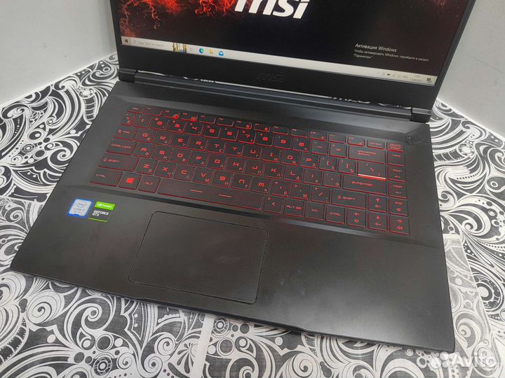Ноутбук MSI GF63 i5/8/1128/1050ti