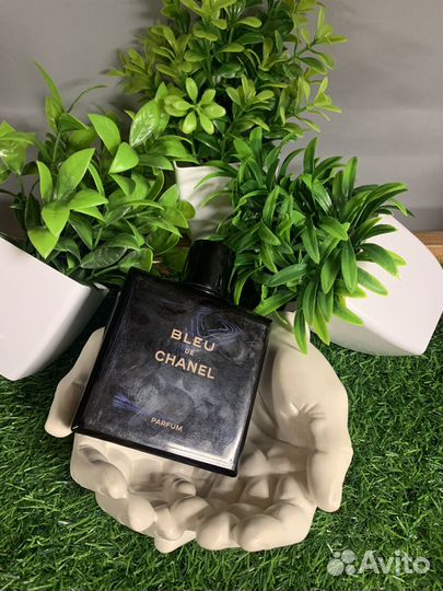 Blue de chanel parfum остаток